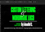 design a luxury custom lettering logo for your brand
